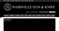 Desktop Screenshot of nashvillegunandknife.com